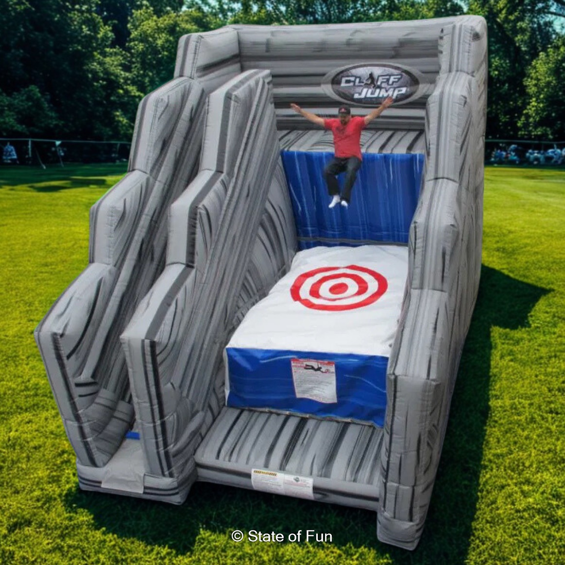 Cliff Jump Inflatable Rental