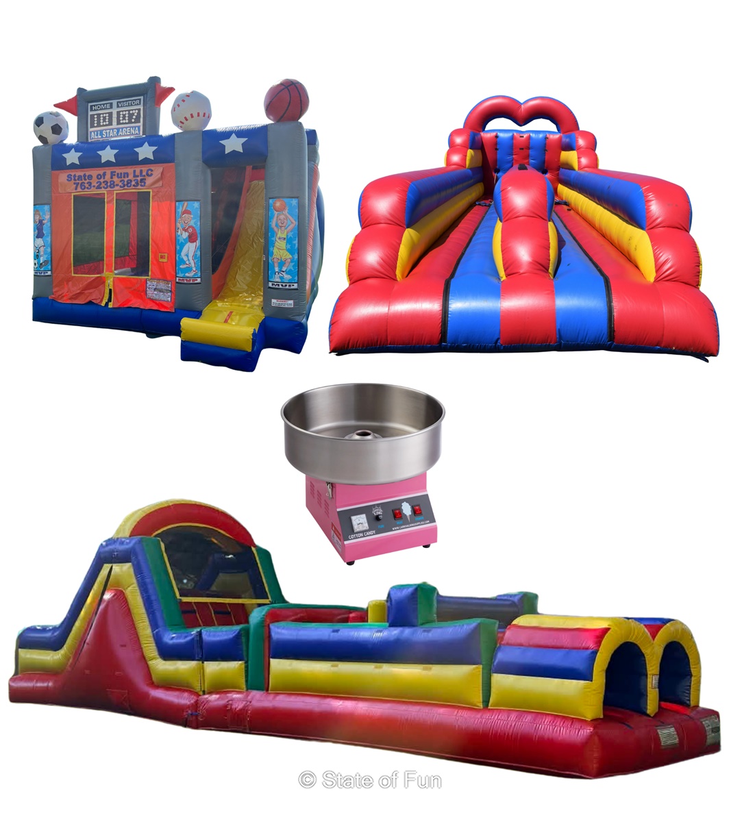 Combo Bounce House Rentals